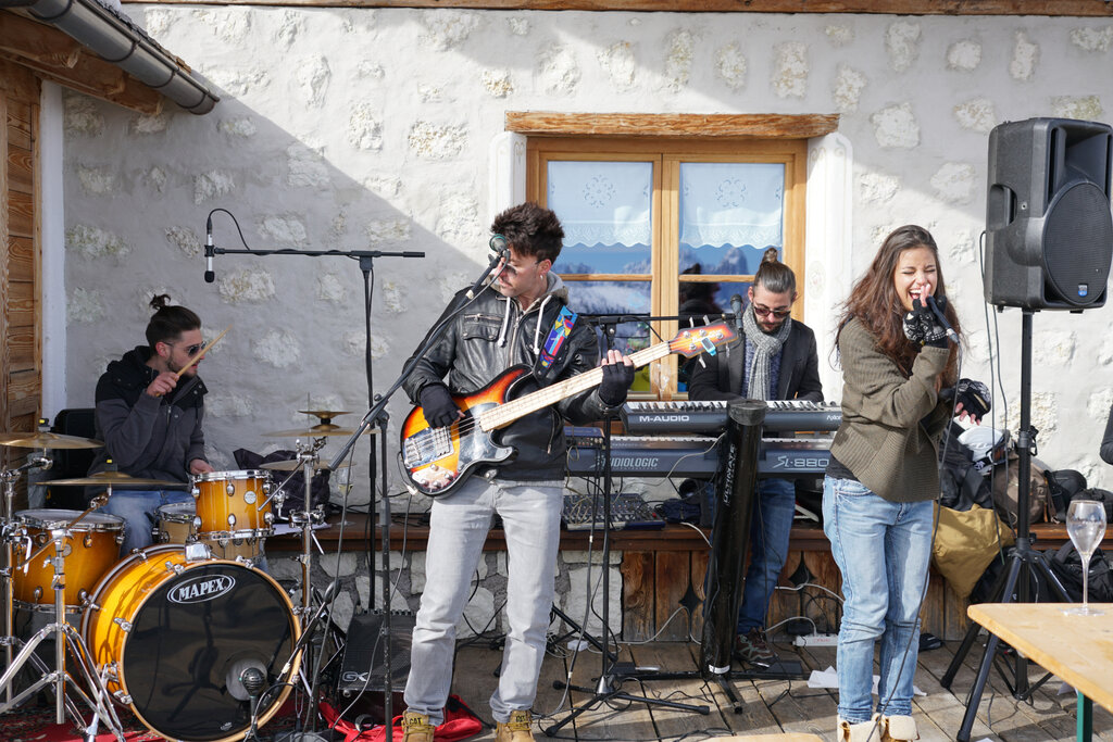 Dolomiti Ski Jazz Concerto all'aperto