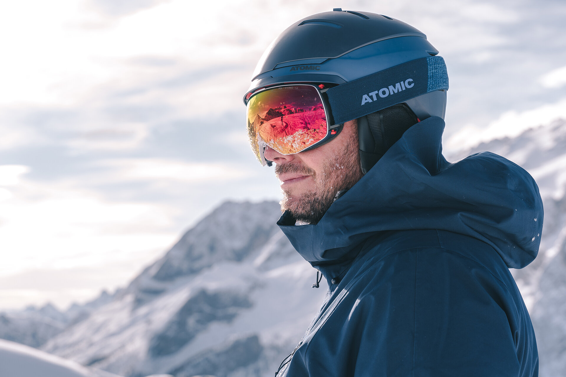 Sci uomo | © Patricia Ramirez - Archivio Immagini ApT Val di Fassa Primo piano sciatore | © Patricia Ramirez - Archivio Immagini ApT Val di Fassa