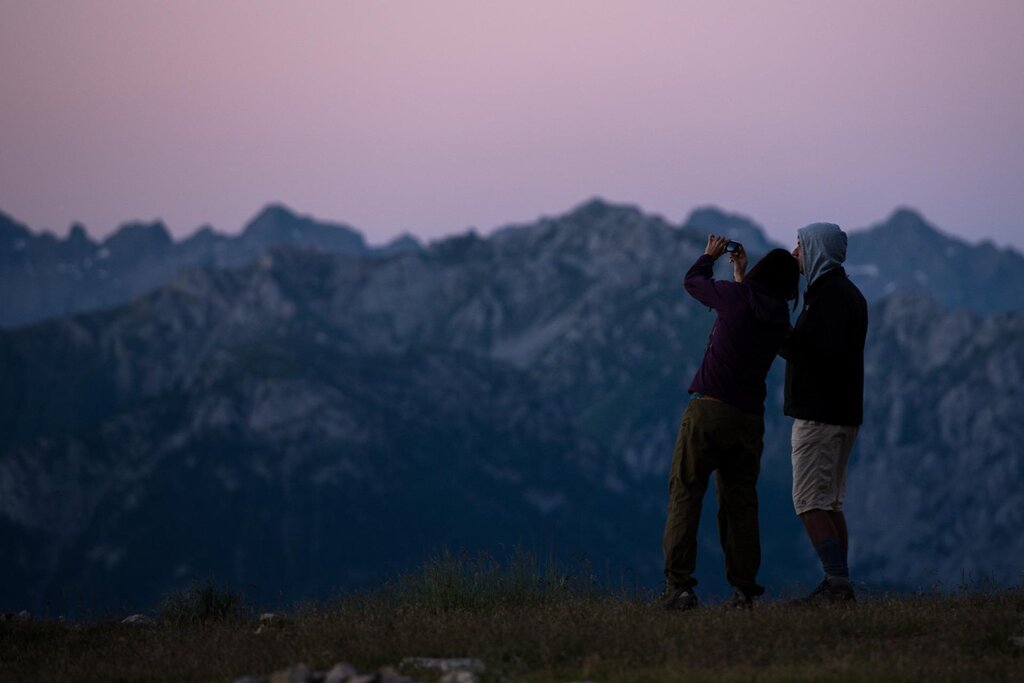 Tramonto in Alpeggio Tramonto in Alpeggio