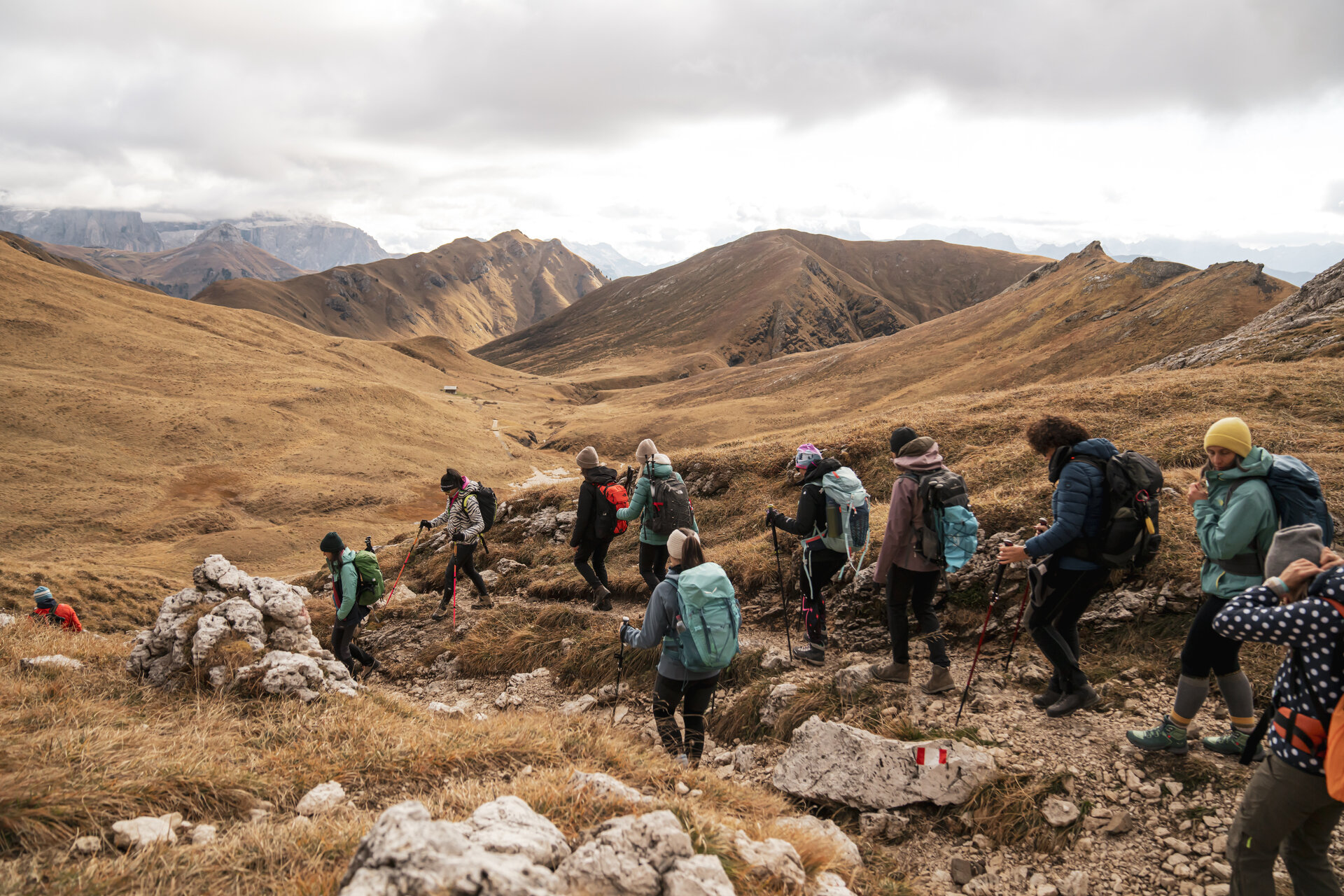 Survival Camp | © Archivio ApT Val di Fassa Survival Camp con Donne di Montagna all'Antermoia | © Archivio ApT Val di Fassa